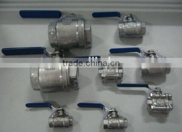 11/4" 1000WOG SS304 NPT Thread Ball valve