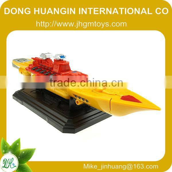 2014 Transformation robot,Ship Transformable Robot Toys,Plastic ship toys