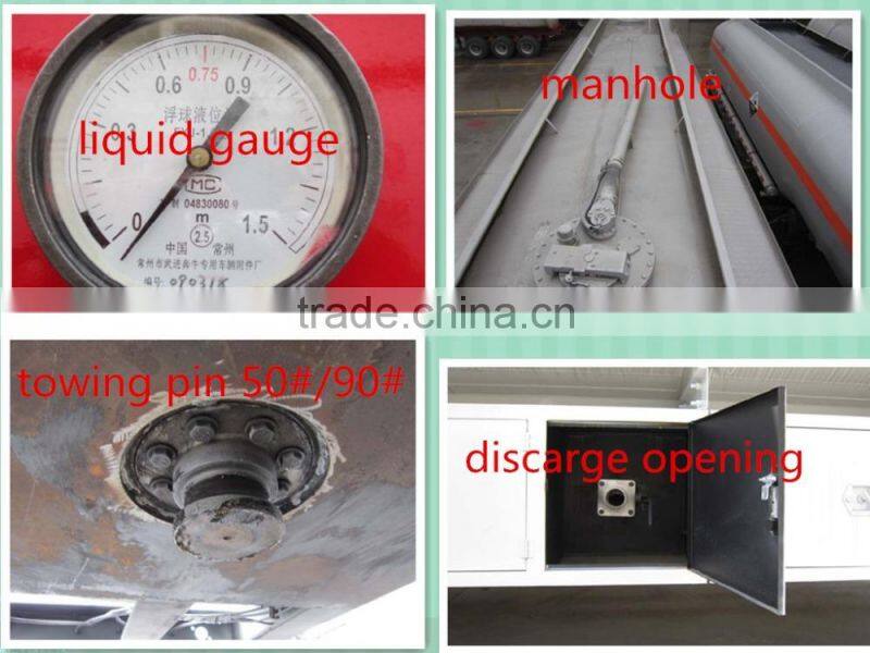 mobile refueling truck 20T 45000 liters fuel tank trailer