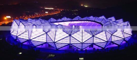 PVDF Unique modelling sport stand environmental architecture membrane structure engineering