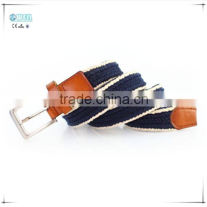 Colorful Pin Buckle Kids Chastity Belt Elastic PU Belt Canvas Belts
