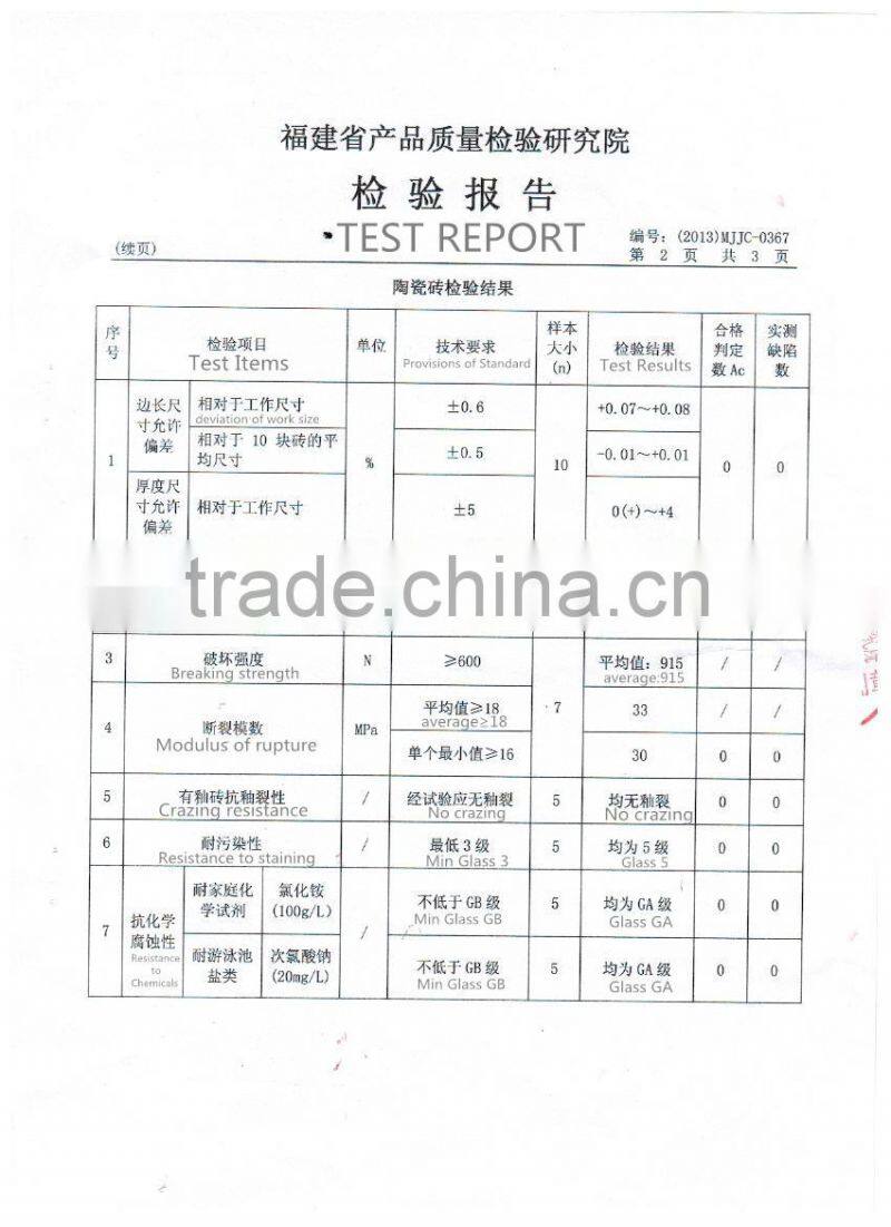 300*300mm Parquet rustic floor tile