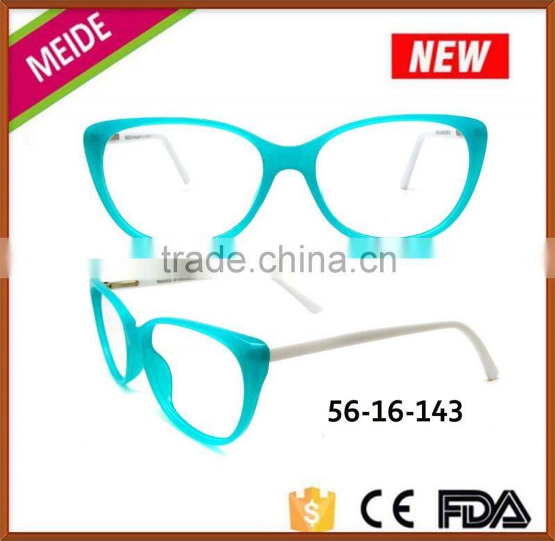 Hot lady fashion retro china wholesale cat eye eyeglasses frame