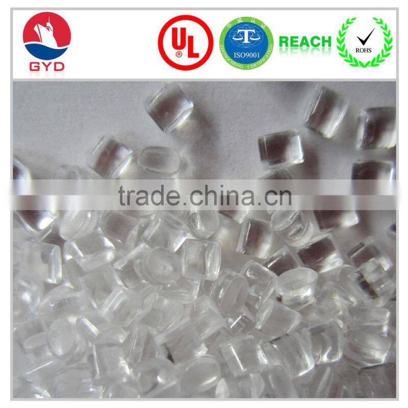 Non-flammable plastics manufacturing PC price, Low halogen FR polycarbonate pellets