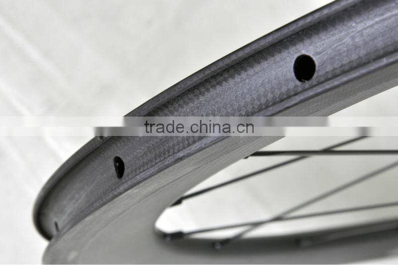 700C 50mm Clincher Carbon Road Bike Rim OEM, 50mm carbon rim, chinese factory cheap complete 50mm clincher wheels