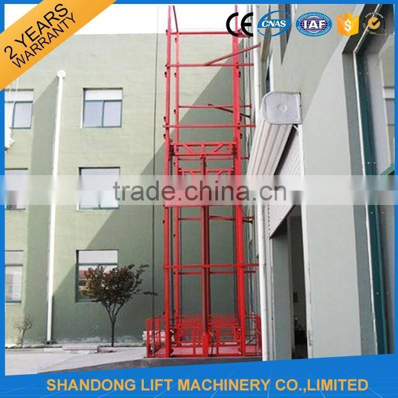 Top Quality Heavy Duty Lead Rail Lifting System Cargo Lift