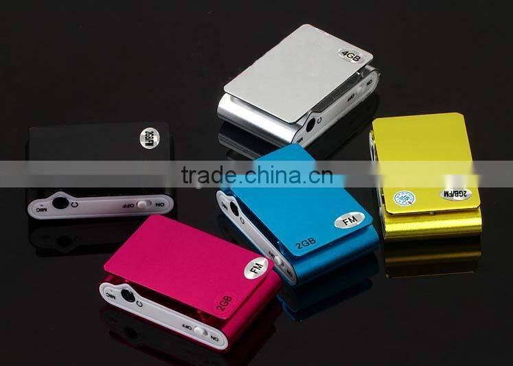 Wholesale 1.1inch LCD Screen Clip Mp3 Player With FM Function