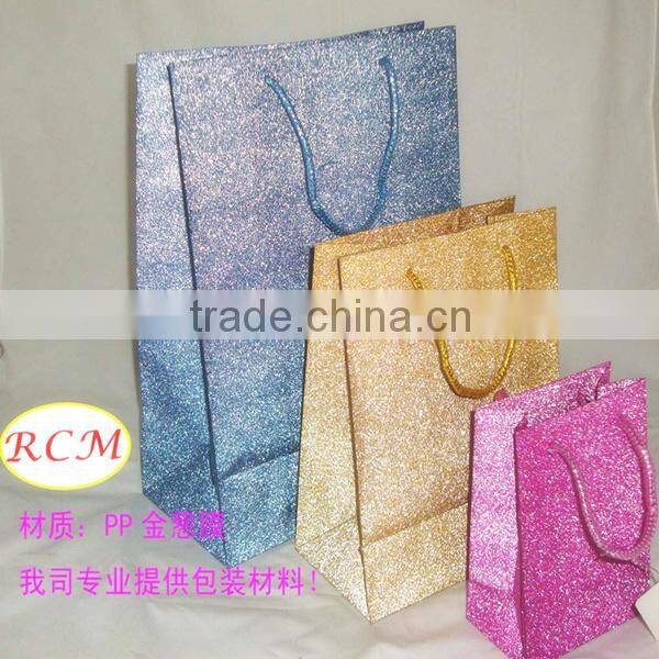 China Factory Wholesale Promotional Good Price Glitter Wrapping Paper For Gift Or Decoration