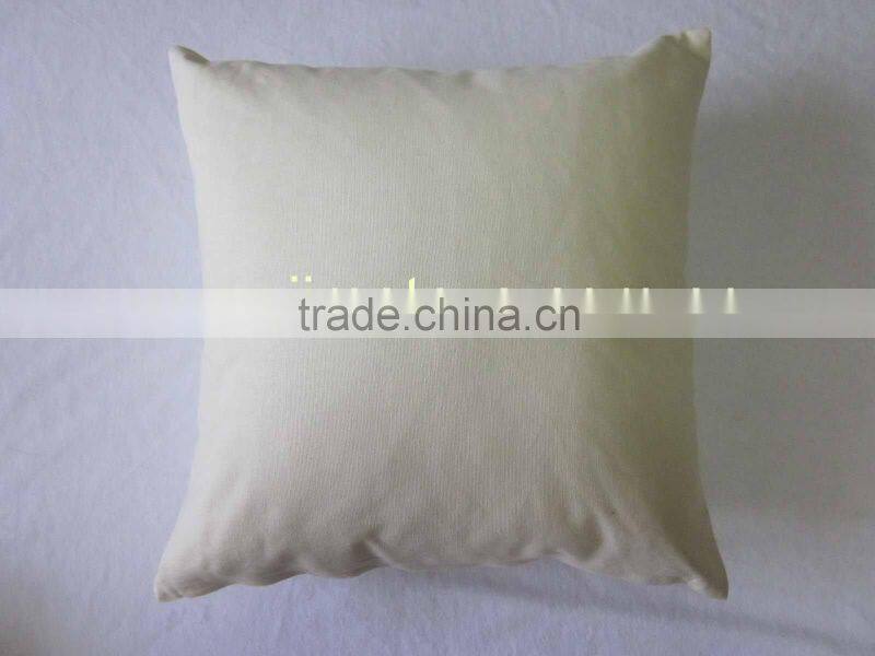 P07 dyed plain canvas cushion