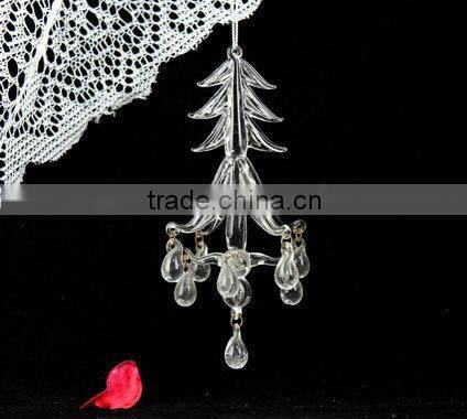 noble hand-made christmas bell glass ornaments