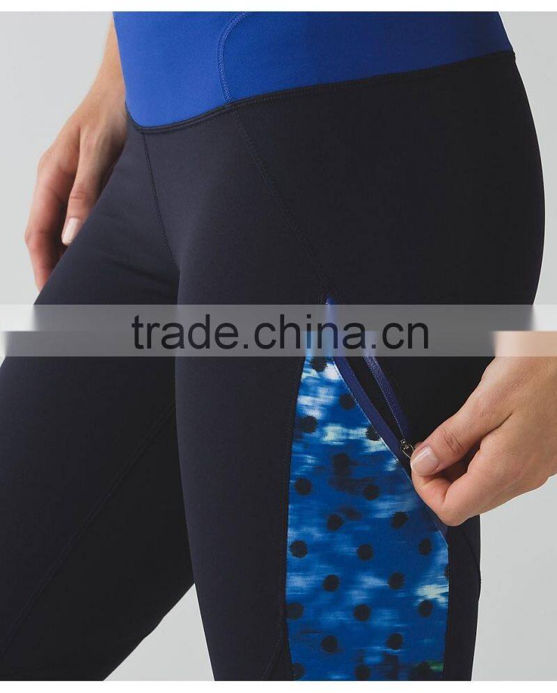 2015 popular wholesale custom women tight yoga pants