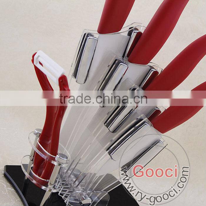 Ultra Sharp Ceramics Knife Set 3"+4''+5"+6"+Peeler