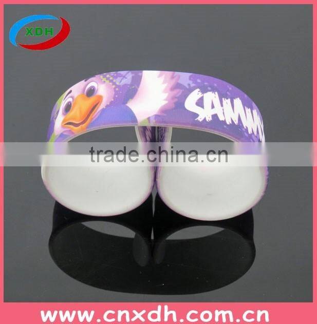 Fashionable Silicone Slap Bracelet