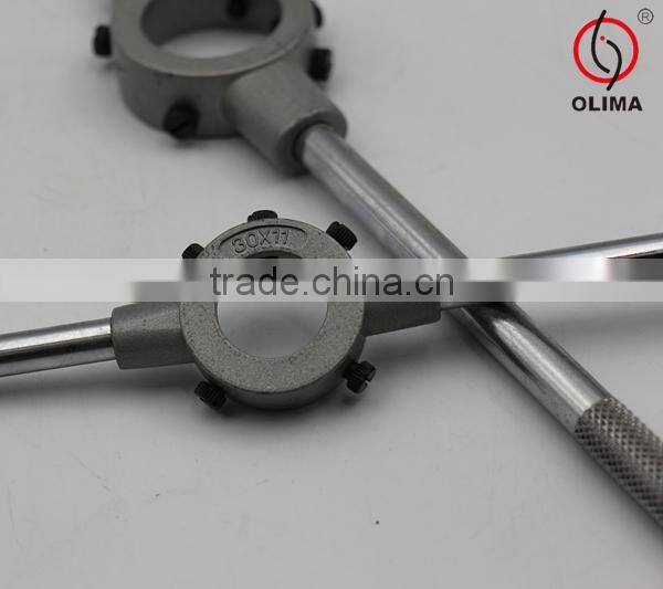 Dies Stocks Coated Zinc Round Left Hand Taps and Dies