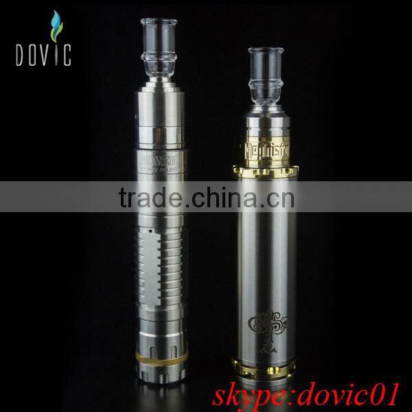 wide bore drip tip with full glass