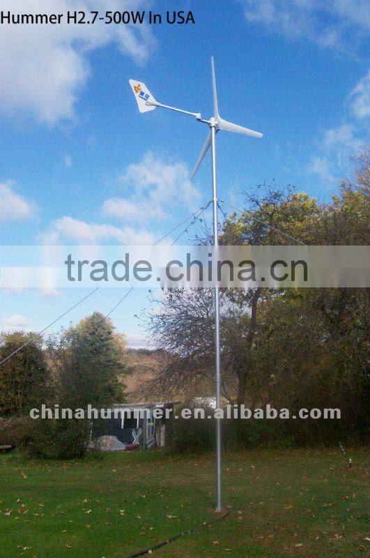 new high quality 500w green power small wind turbine generator for sale