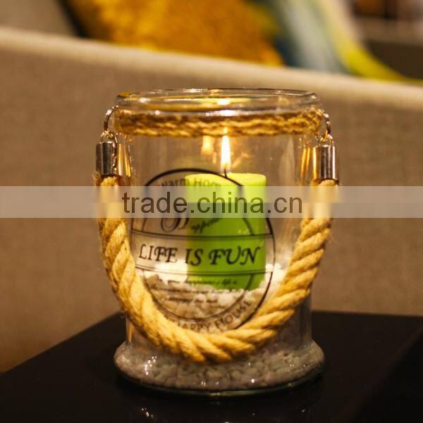 manufacture convenient bulk glass candle holder for centerpieces