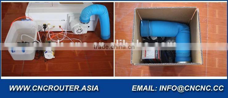 40W 50W 60W CO2 Mini Acrylic Laser Engraving Machine 300*300MM With Honey Comb Table Infrared Positioning System ZK-3030