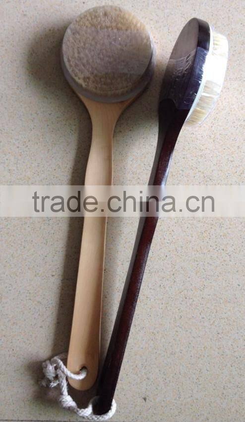 Wooden bath brush