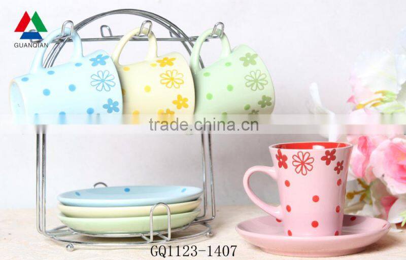 Factory direct printing ceramic mug printed white ceramic coffee mug