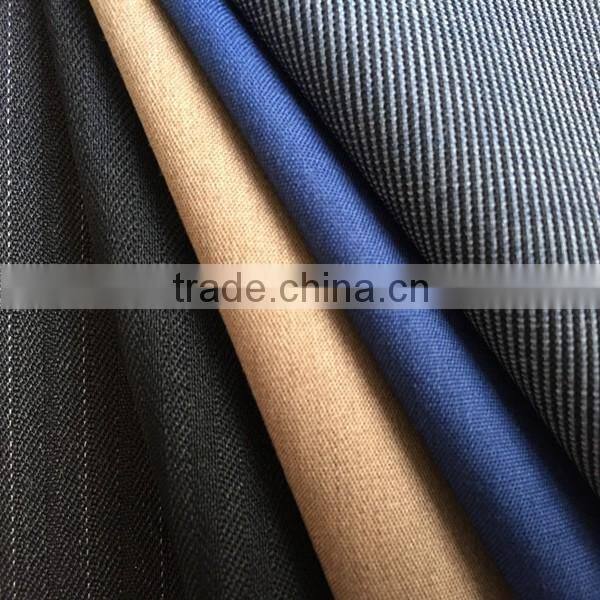 worsted organic wool fabric for suit