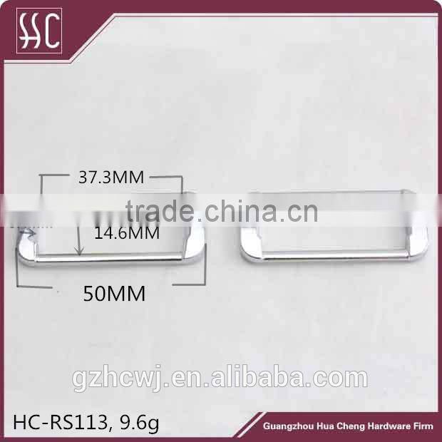 metal square ring, square ring for bags, bags accessory and fittings