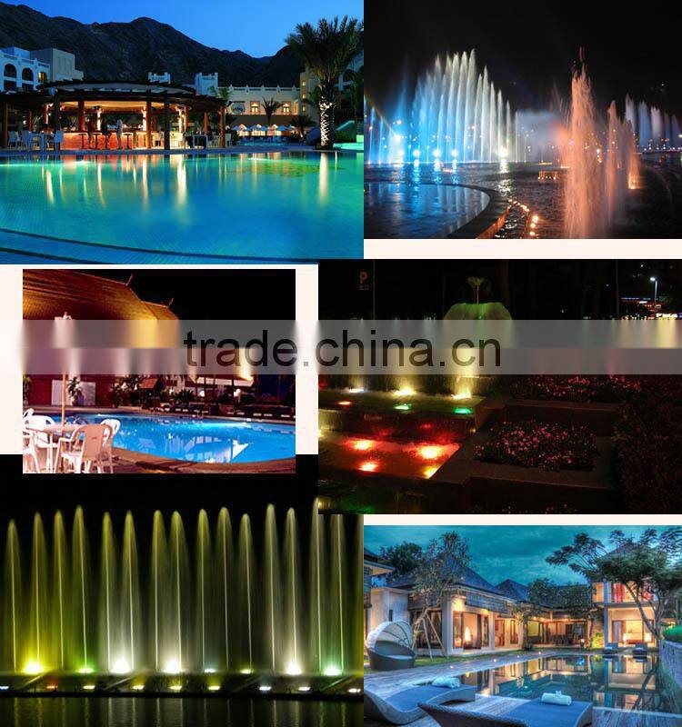 Remote / DMX / WiFi control LED Fountain Light 9W 12W