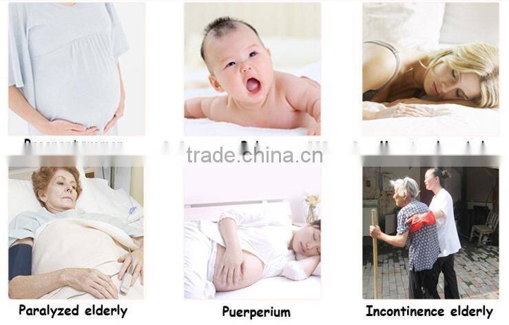 Disposable underpad for adult people in hospital