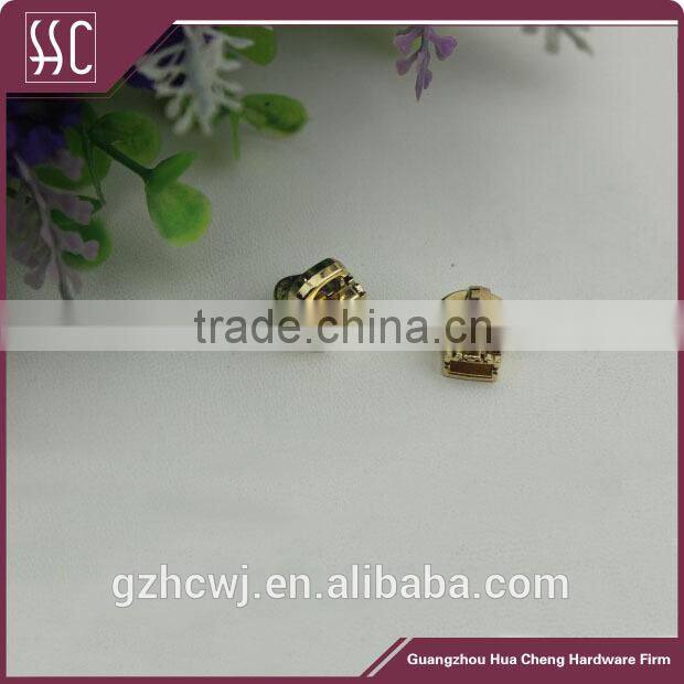 metal zipper head, handbag metal accessory, metal fittings zipper head