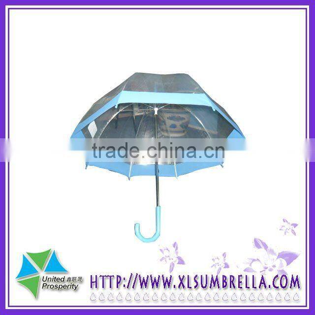 23" clear PVC bubble umbrella