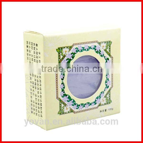 Square Soap Cardboard Box Packing Custom Wholesale