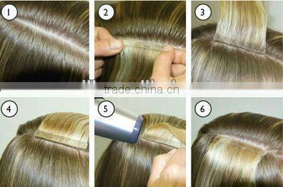 PU skin weft hair extension skin weft seamless hair extension skin weft hair extension indian remy tape hair extensions