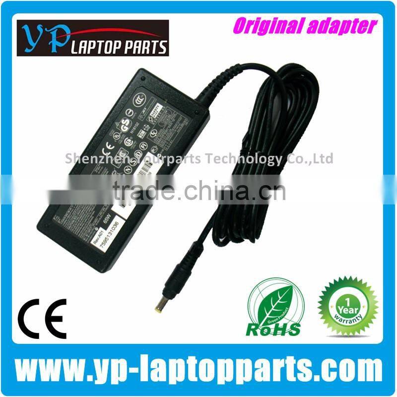 65W 4.8mm*1.7mm cargadores notebook genuine laptop ac adapter 18.5V 3.5A for HP Pavilion DV9700 NC6220 TC1000 laptop charge