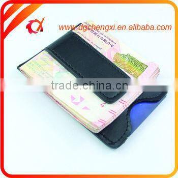 Popular men leather money clip