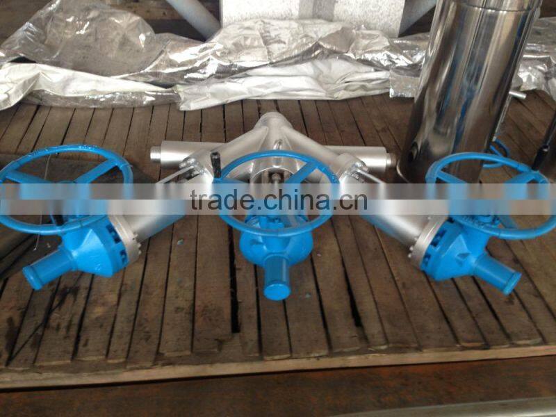 Jacket 4-way melt valve