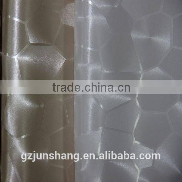 3D affection decorative fabric for wall paper material usage