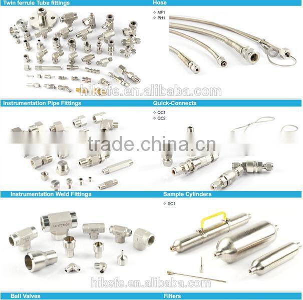 Online Shopping China High pressure 1/4 to 1 in metal flexible hose with Metal Gasket Face Seal Fittings Swivel