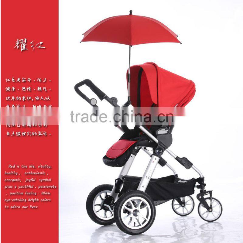 red baby stroller car parasol with anti-uv