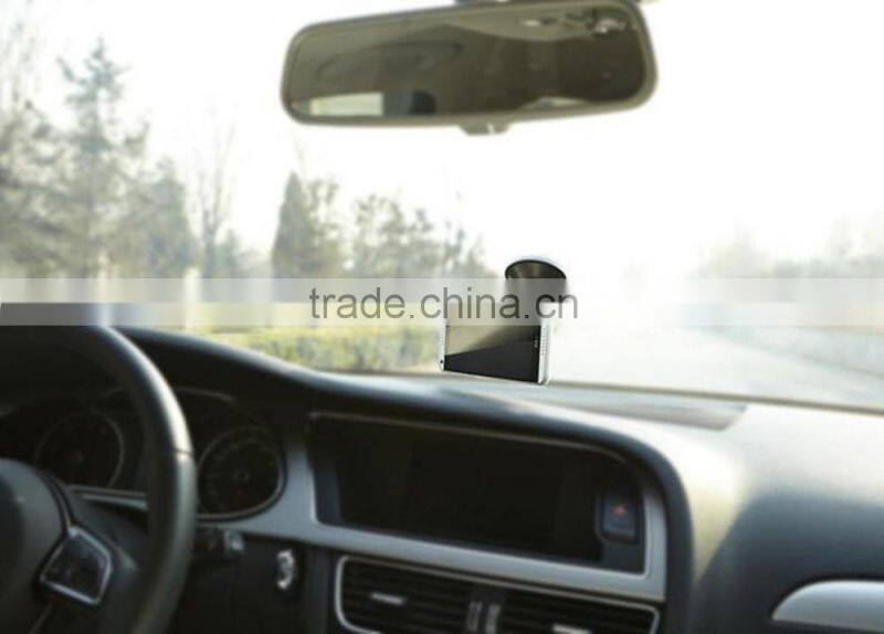 2016 new novelty products magnetic sticky 360 degree mobile phone holder for car