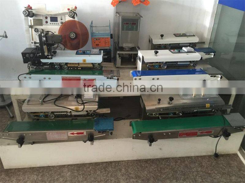 DBF-1000G continuous sealing machine with gas