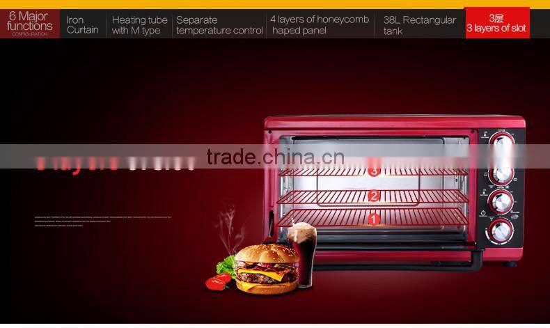 Toast,Warm,Bake Function andGC,CE,RoHS,CB Certification Toaster oven