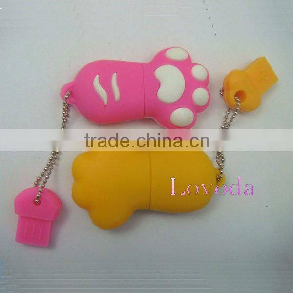 Cartoon promotional usb drives / PVC USB Flash Drive/ 3D usb flash drive LFN-206 printing your logo, customize your color