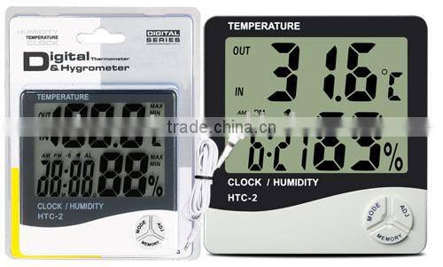 Removable Digital Thermo Hygrometer Temperature Humidity Meter