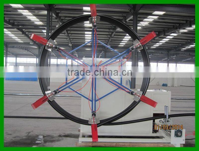 PE plastic pipe making machine