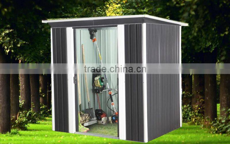 Do-it-Yourself Pent Roof Garden Metal Sheds & Storage