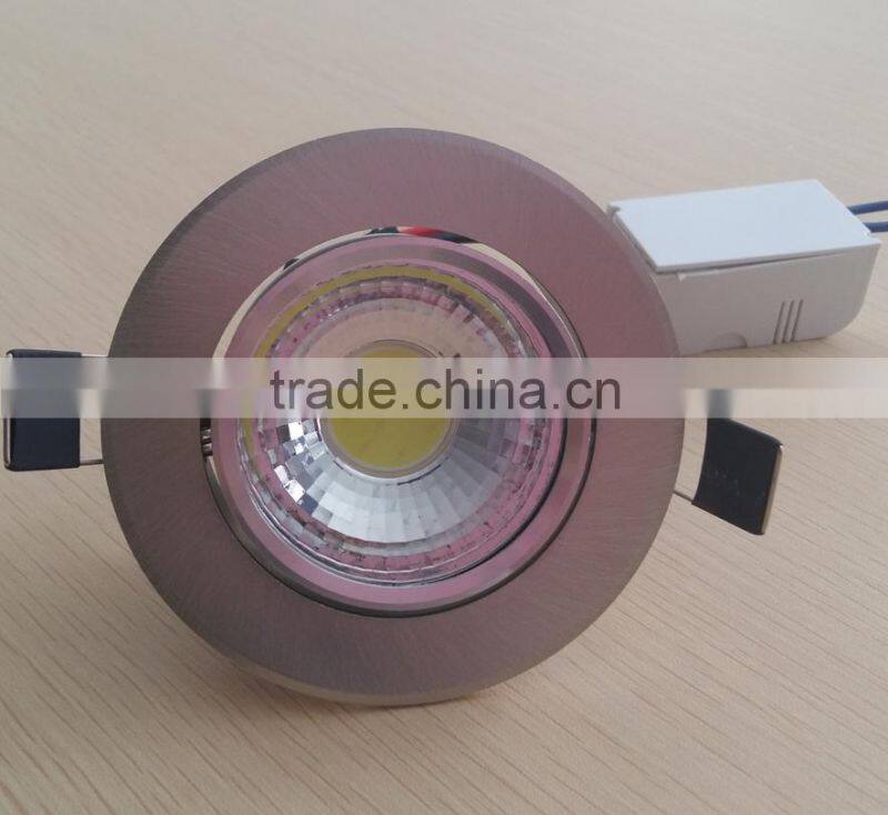AC85-265V isolated current constant 5w cob led downlight