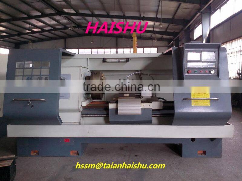 cnc pipe threading machine CKG1322A big spindle bore pipe threading and machines for sale