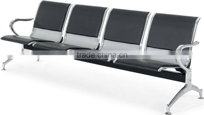 Chrome 3 Seat Hospital Chair Waiting Chair with Quality Gurantee