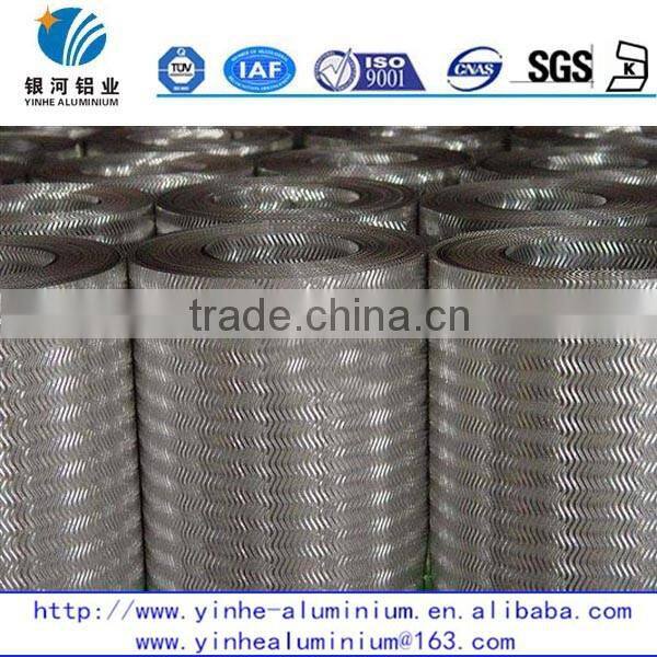Embossed aluminum oxide