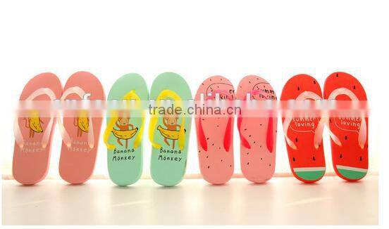 Cute flat shoes summer casual lady fashion woman slipper fancy sandals